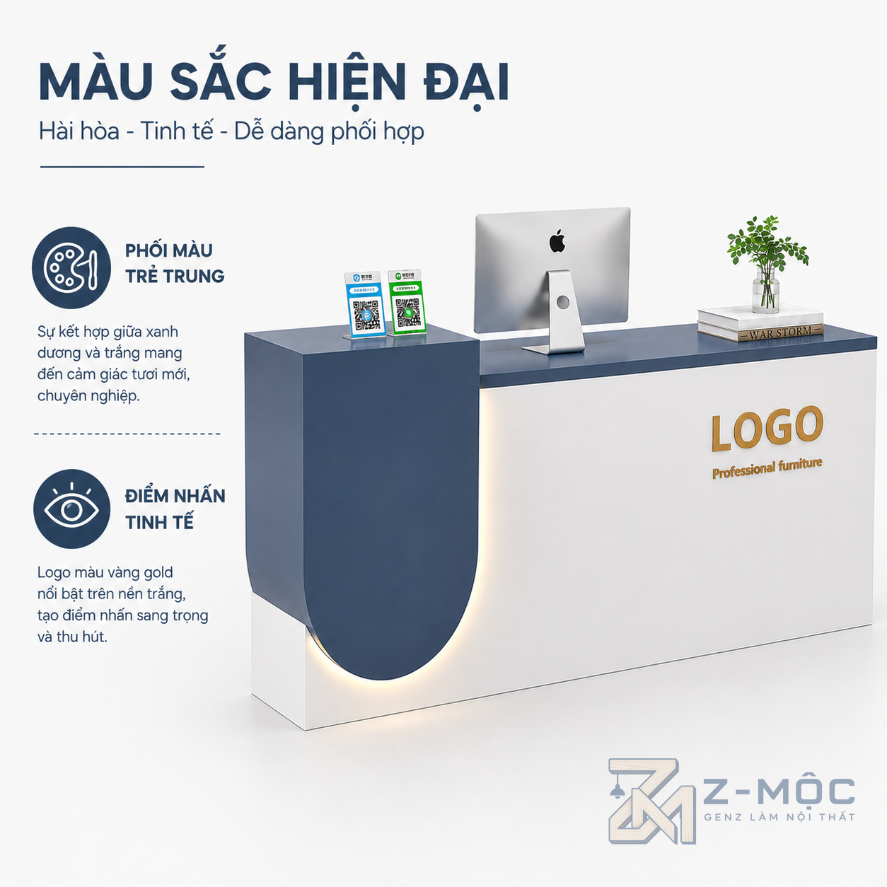Phù hợp nhiều không gian nội thất