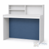 Quầy Lễ Tân Trắng Phối Xanh Hiện Đại ZM-30001 - ảnh chi tiết 6