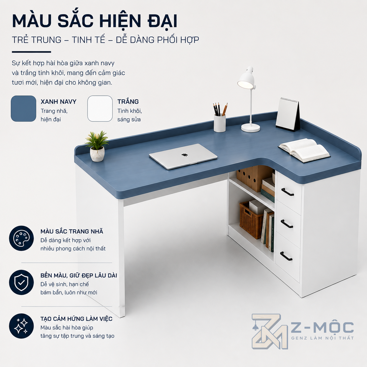 Tận dụng tốt góc phòng nhỏ