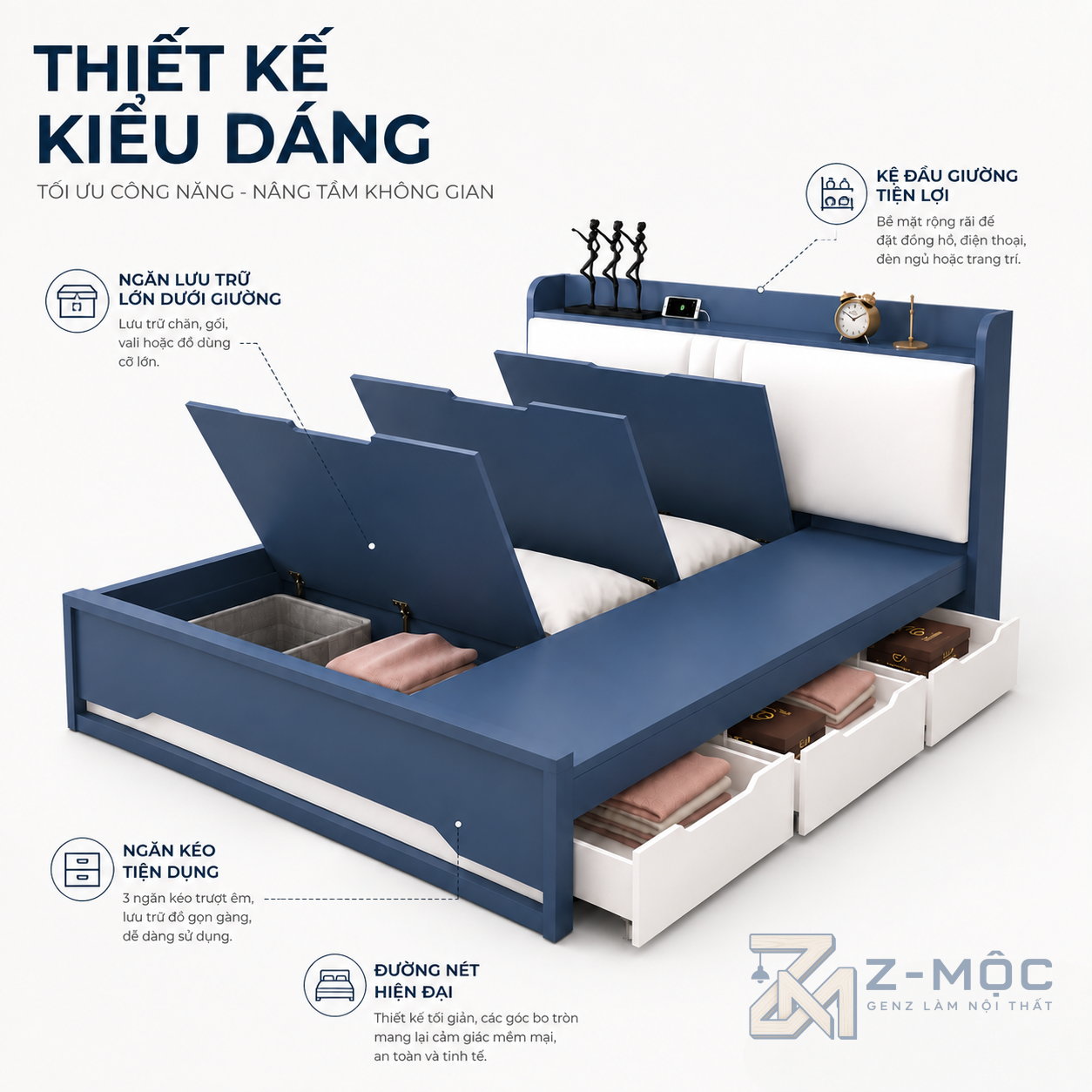 Thiết kế gọn gàng, tinh tế và nổi bật