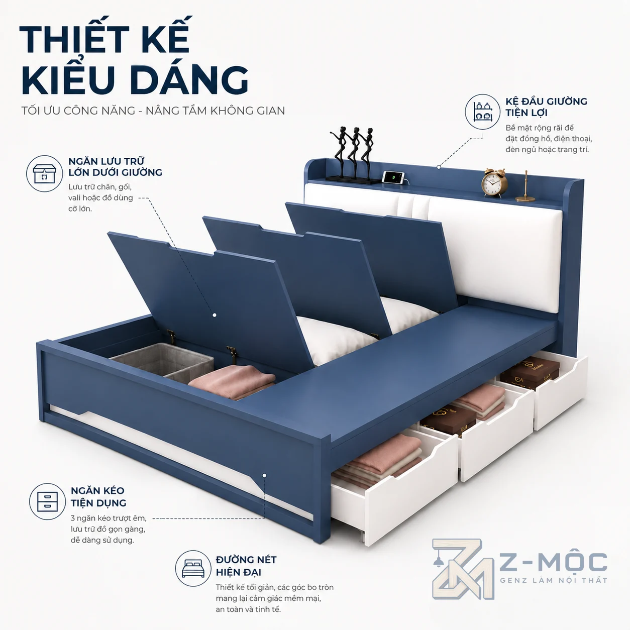 Thiết kế gọn gàng, tinh tế và nổi bật