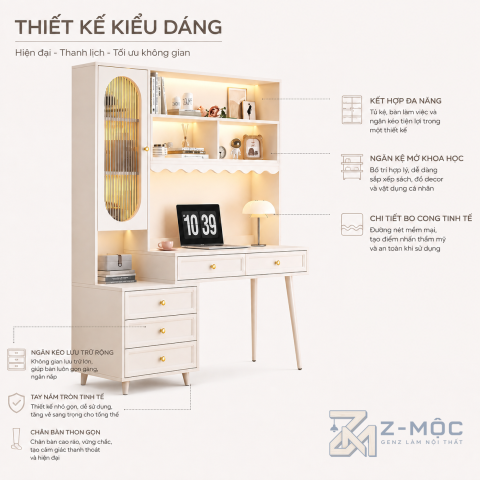 Thiết kế hiện đại, điểm nhấn cánh vòm mềm mại