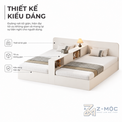 Thiết kế hiện đại, gọn gàng