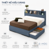 Thiết kế hiện đại kết hợp kệ đầu giường tiện dụng