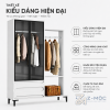 Thiết kế hiện đại, phối màu trắng đen nổi bật