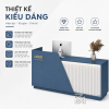 Thiết kế hiện đại, phối màu xanh trắng nổi bật