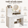 Thiết kế hiện đại với gương tròn nổi bật