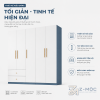 Thiết kế phối màu hài hòa, dễ bố trí trong phòng ngủ