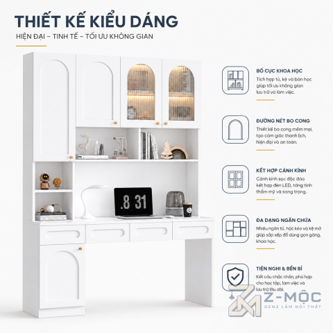 Thiết kế vòm hiện đại, tạo điểm nhấn riêng