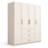 Tủ quần áo cánh vòm màu trắng thanh lịch ZM-10033 - 1600x600x2000mm - ZM-10033.2