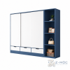 Tủ Quần Áo Cửa Lùa Kết Hợp Kệ Trang Trí Độc Đáo ZM-10022 - 2000x600x1800mm - ZM-10022.3