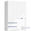 Tủ Quần Áo Thiết Kế Độc Đáo Hiện Đại Màu Trắng ZM-10031 - 1600x600x2400mm - ZM-10031.1