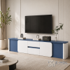 Tủ Tivi Xanh Trắng Gỗ MDF Hiện Đại ZM-90005 - ảnh chi tiết 7