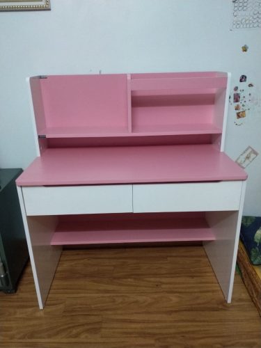 Bàn Học Liền Kệ Sách 2 Ngăn Kéo Nhỏ Gọn Hiện Đại ZM-70032 photo review