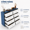 8 ngăn kéo, tăng khả năng lưu trữ