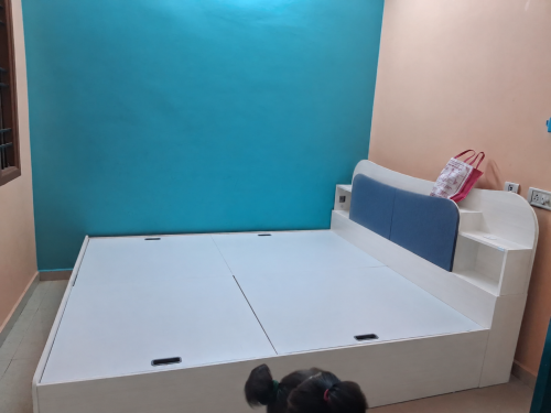 Giường Ngủ Thiết Kế Đầu Giường Độc Đáo Hiện Đại ZM-11049 photo review