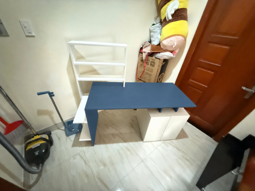 Bàn Học Liền Kệ Sách Kiểu Dáng Nhỏ Gọn Độc Đáo ZM-70081 photo review