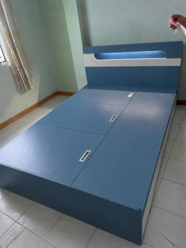 Giường Ngủ Gỗ Công Nghiệp Có Ngăn Kéo Hiện Đại ZM-11039 photo review