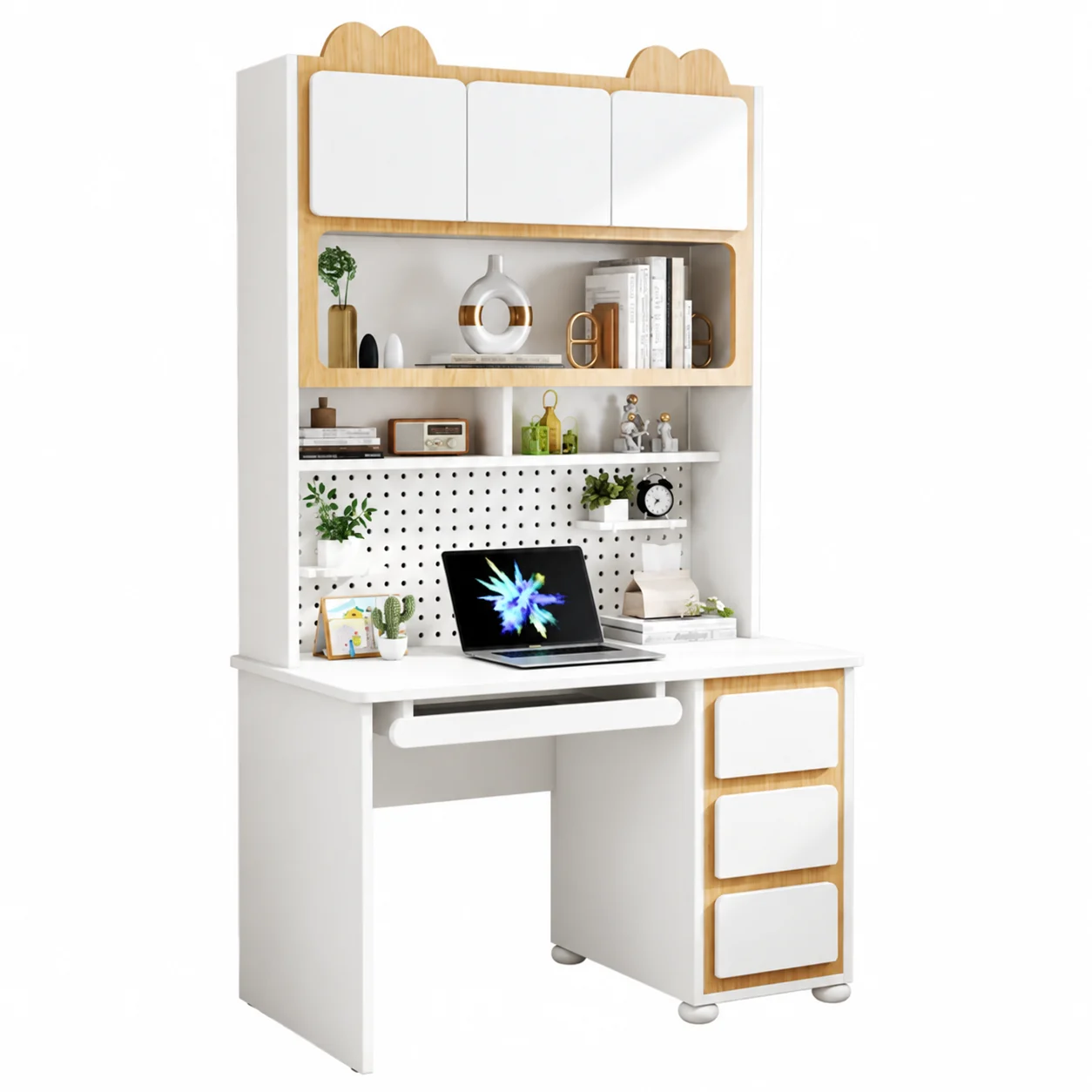 Bàn Học Kệ Sách Thiết Kế Trẻ Trung Hiện Đại ZM-70076 - 1100x600x2000mm - ZM-70076.1
