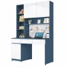 Bàn Học Liền Giá Sách Nhiều Ngăn Hiện Đại ZM-70065 - 1400x600x2000mm - ZM-70065.2