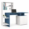 Bàn Học Liền Kệ Sách Kiểu Dáng Nhỏ Gọn Độc Đáo ZM-70081 - 1600x600x1400mm - ZM-70081.2