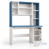 Bàn Học Liền Kệ Sách Màu Trắng Phối Xanh ZM-70071 - ảnh chi tiết 6