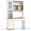 Bàn Học Liền Kệ Sách Màu Trắng Xanh Hiện Đại ZM-70083 - ảnh chi tiết 1