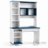 Bàn Học Liền Kệ Sách Màu Trắng Xanh Hiện Đại ZM-70083 - ảnh chi tiết 7
