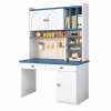 Bàn Học Trẻ Em Liền Tủ Kệ Trắng Xanh ZM-70078 - 1400x600x1900mm - ZM-70078.2