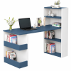 Bàn Học Và Làm Việc Liền Kệ Sách Hai Bên ZM-70077 - 1400x600x1200mm - ZM-70077.2