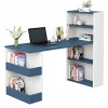Bàn Học Và Làm Việc Liền Kệ Sách Hai Bên ZM-70077 - 1400x600x1200mm - ZM-70077.2