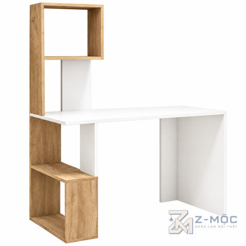 Bàn Làm Việc Kèm Kệ Sách Thiết Kế Đơn Giản ZM-70084 - ảnh chi tiết 1