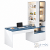 Bàn Làm Việc Liền Tủ Kệ Thiết Kế Độc Đáo Hiện Đại ZM-70074 - 2000x600x2100 - ZM-70074.1