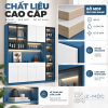 Chất liệu gỗ MDF phủ melamine