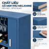 Chất liệu gỗ MDF phủ Melamine