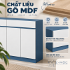 Chất liệu gỗ MDF phủ Melamine