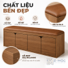 Chất liệu gỗ MDF phủ melamine