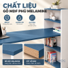 Chất liệu gỗ MDF phủ Melamine