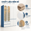 Chất liệu gỗ MDF phủ melamine