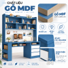 Chất liệu gỗ phủ Melamine