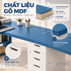 Chất liệu gỗ phủ Melamine bền đẹp