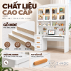 Chất liệu gỗ phủ Melamine bền đẹp, dễ vệ sinh