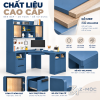 Chất liệu gỗ phủ Melamine bền đẹp, dễ vệ sinh