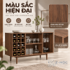 Dễ bố trí trong phòng khách và phòng ăn