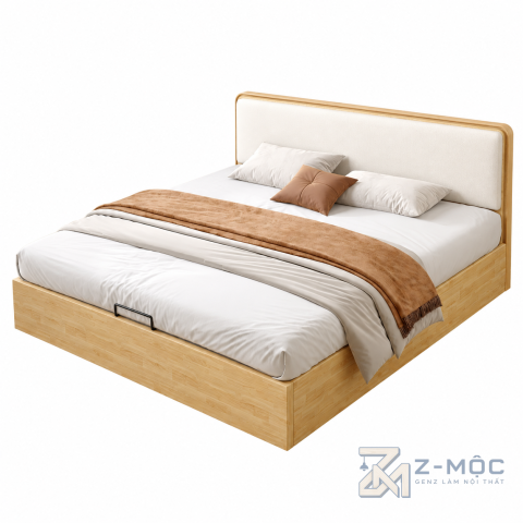 Giường Ngủ Bọc Nệm Đầu Giường Êm Ái ZM-11040 - ảnh chi tiết 1