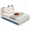 Giường Ngủ Có Kệ Đầu Giường Bọc Nệm Hiện Đại ZM-11046 - 1600x2000mm - ZM-11046.2
