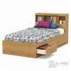 Giường Ngủ Có Kệ Sách Đầu Giường Và Ngăn Kéo ZM-10051 - ảnh chi tiết 1