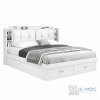 Giường Ngủ Có Kệ Và Nệm Đầu Giường ZM-11045 - ảnh chi tiết 1