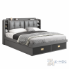 Giường Ngủ Có Kệ Và Nệm Đầu Giường ZM-11045 - ảnh chi tiết 2