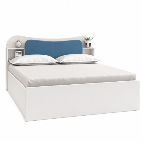 Giường Ngủ Thiết Kế Đầu Giường Độc Đáo Hiện Đại ZM-11049 - 1800x2000mm - ZM-11049.2